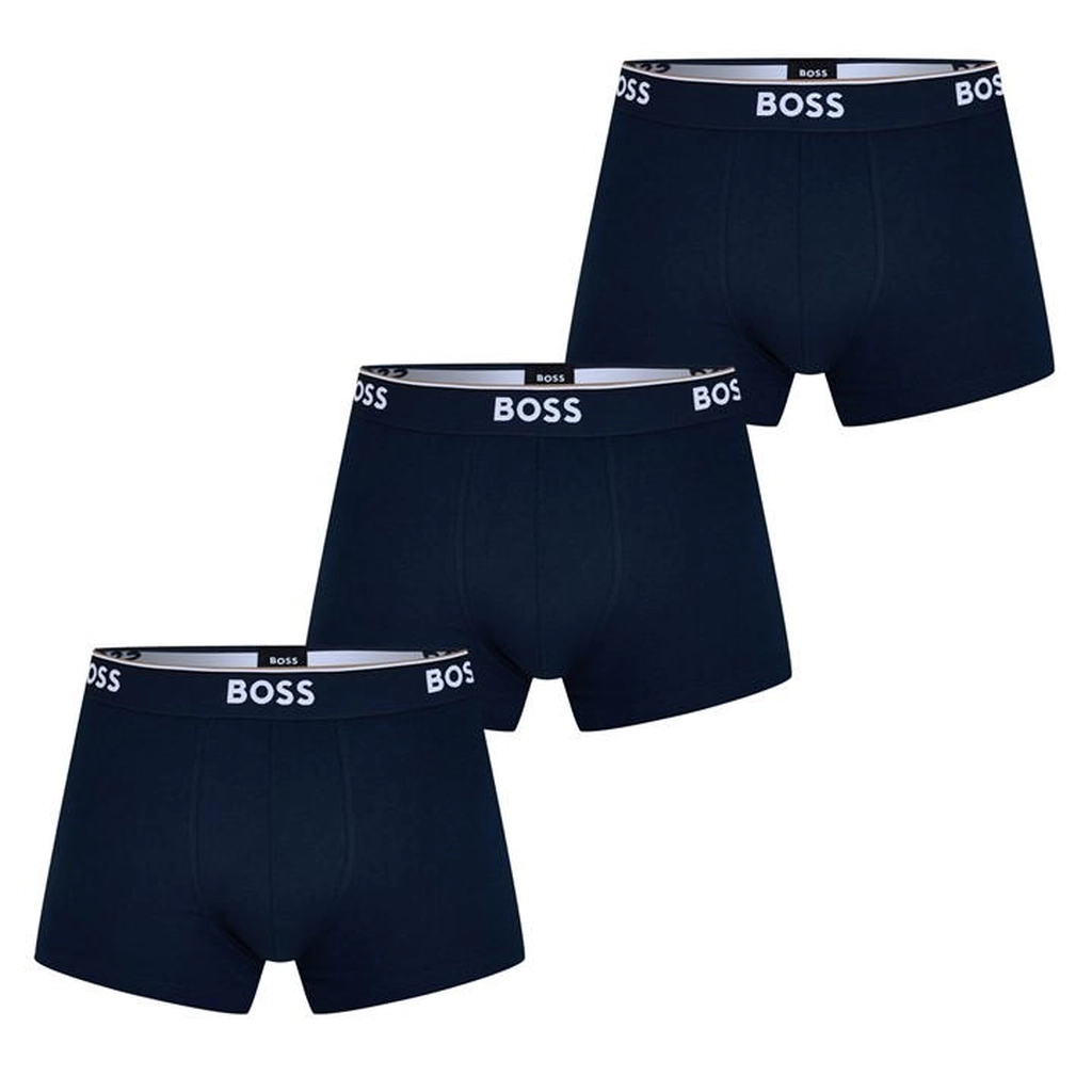 Hugo Boss 3 Pack Boxer Briefs - Blue
